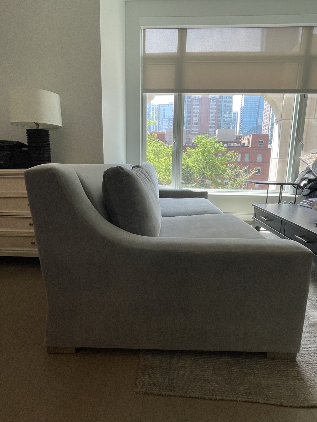 Restoration hardware Parisian track luxe sofa - photo 3