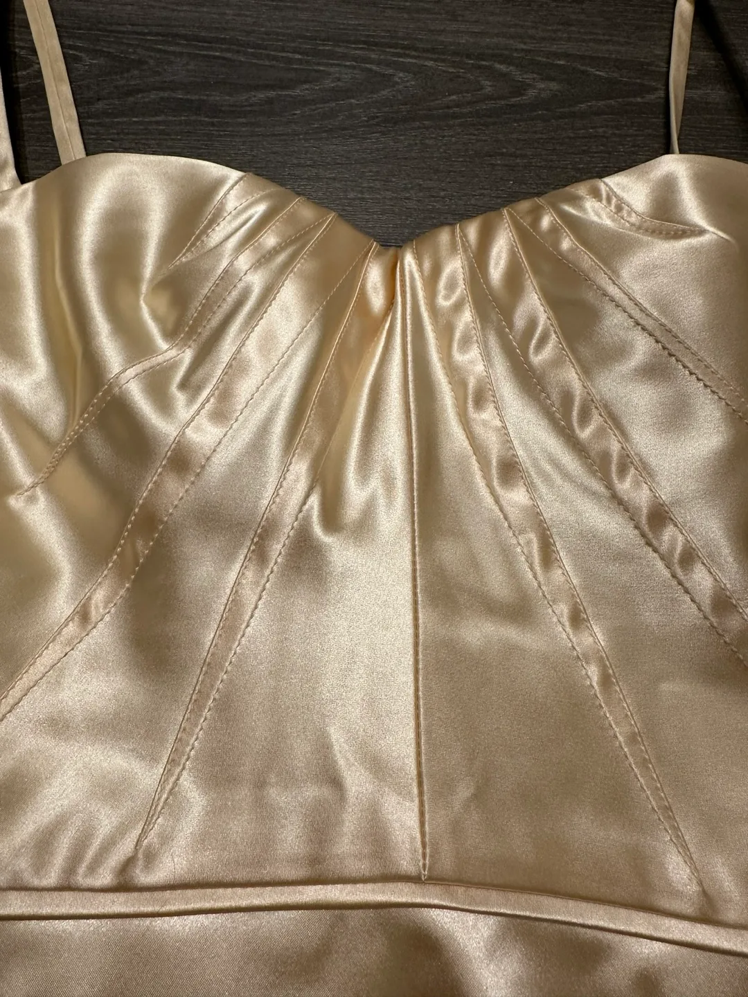 Dolce Gabbana silk corset made in Italy size 42 image indicator(2)