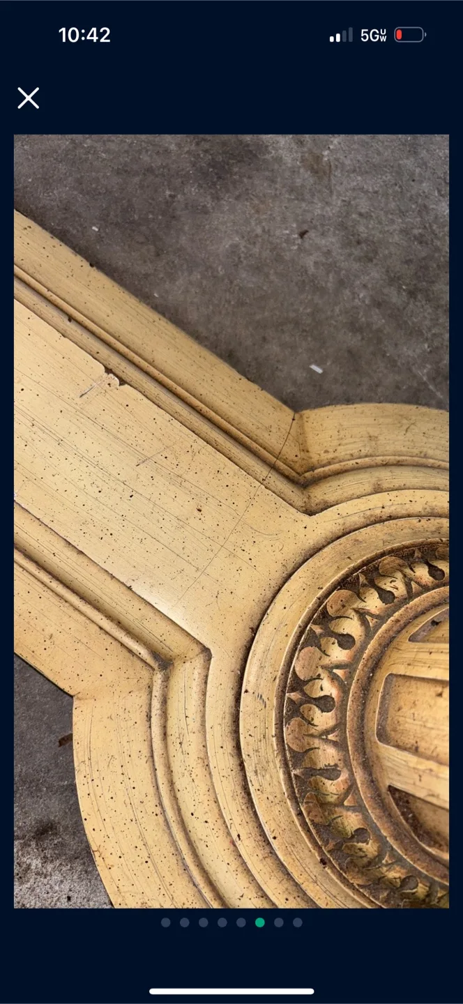 Vintage glass coffee table . Best offer image indicator(7)