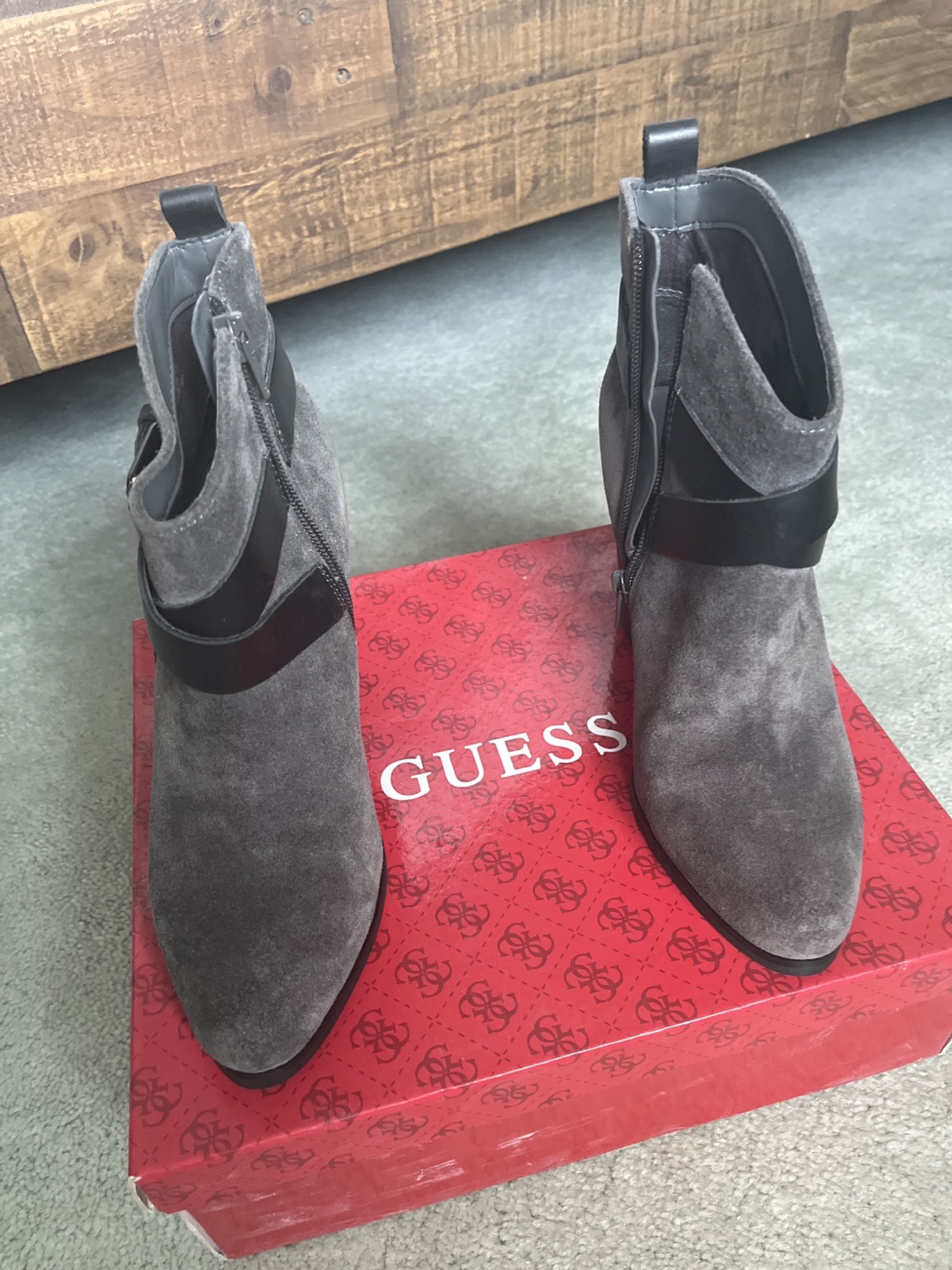 Guess Grey Ankle Boots - photo 2