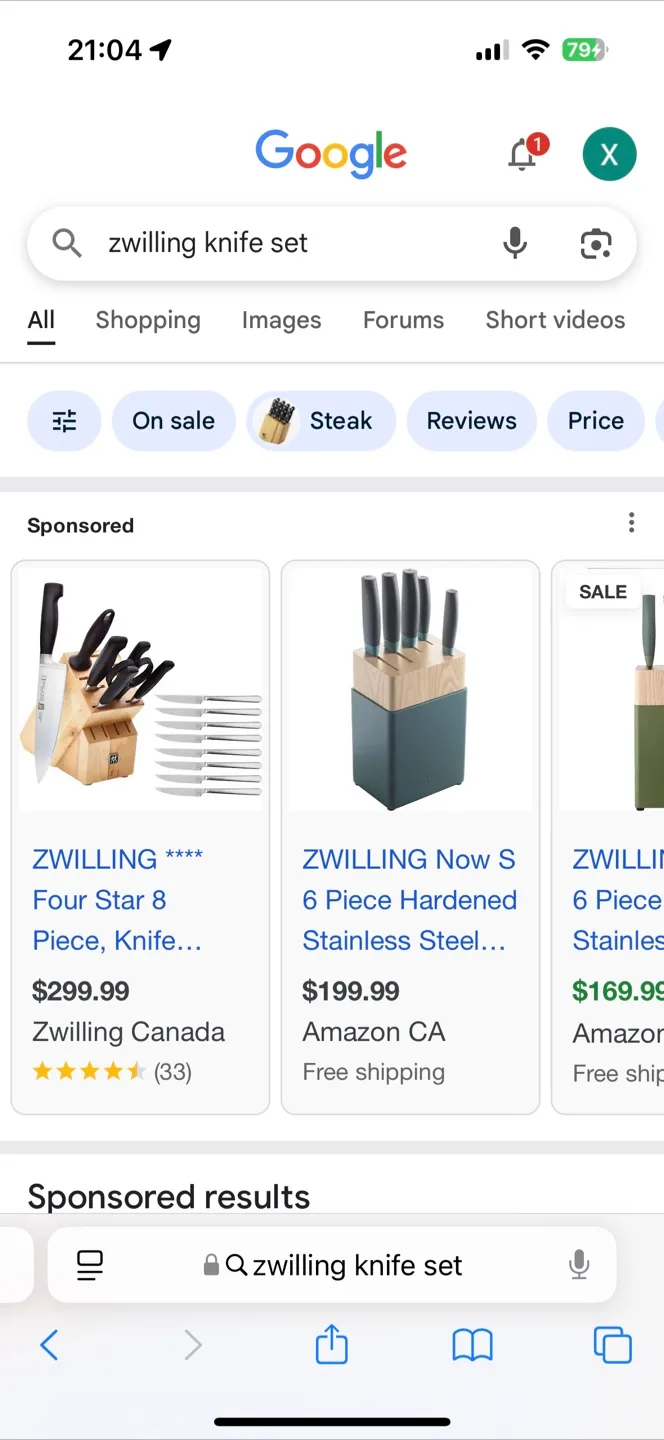 ZWILLING Now S Knife Set thumbnail