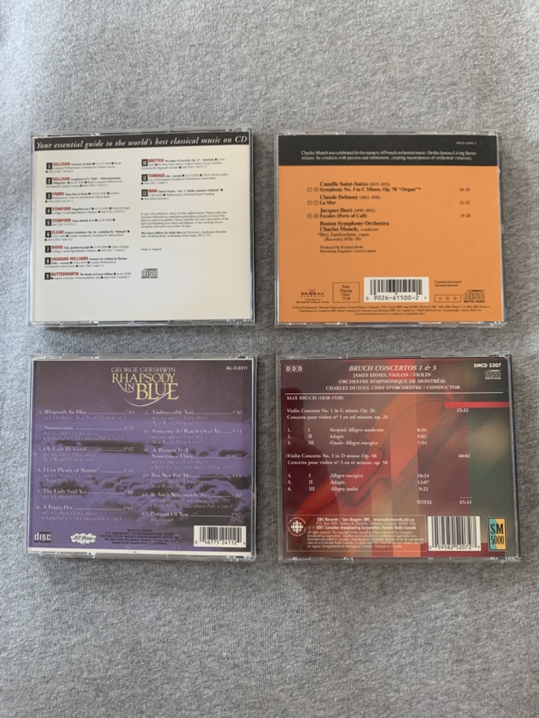 Set of Four Classic Music CDs - photo 2