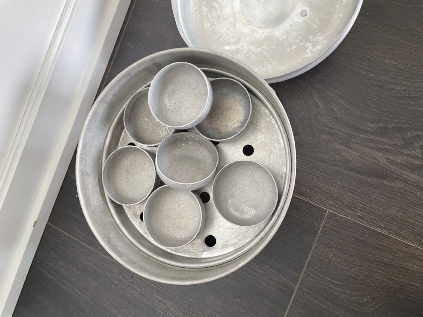 Idli Maker/ Vintage Aluminum Steamer Set - photo 2