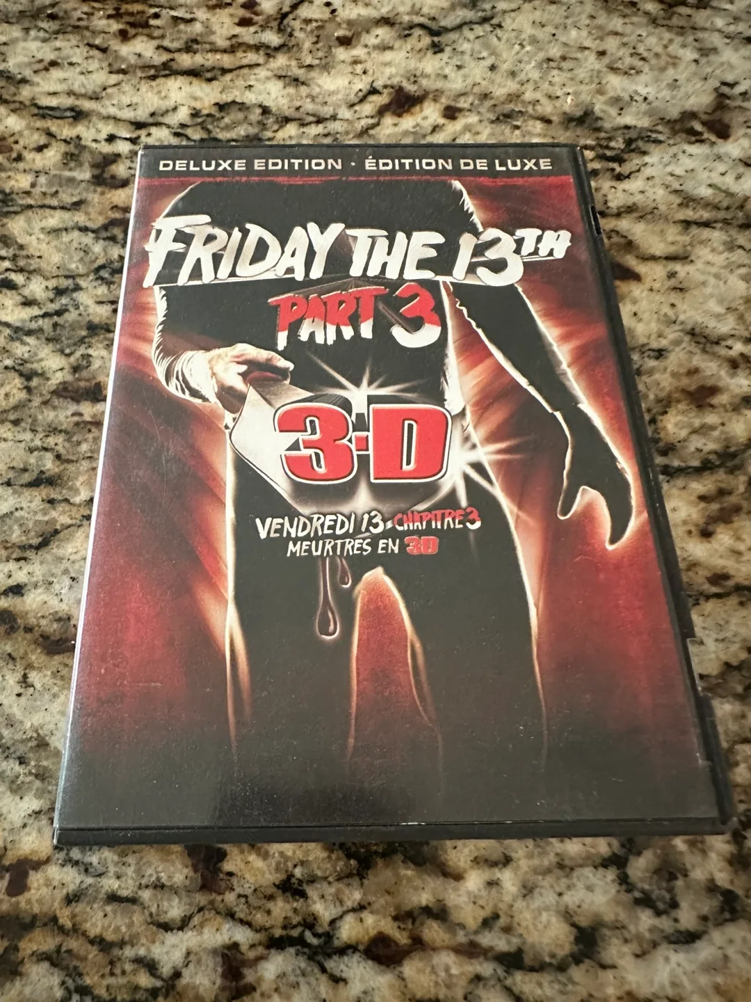 Friday the 13th Part 3 on DVD 3-D version included thumbnail