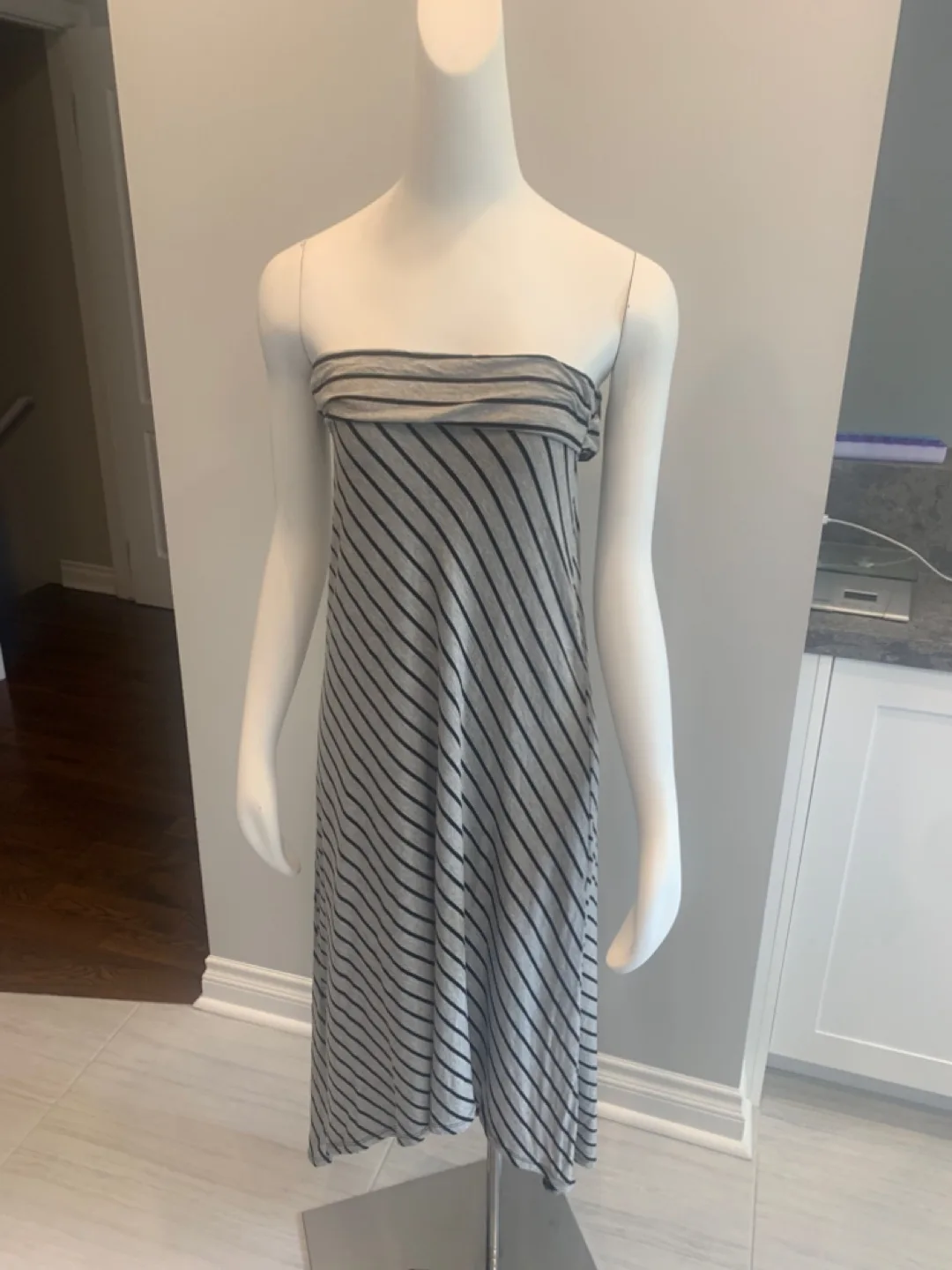 Studio Striped Maxi Dress thumbnail