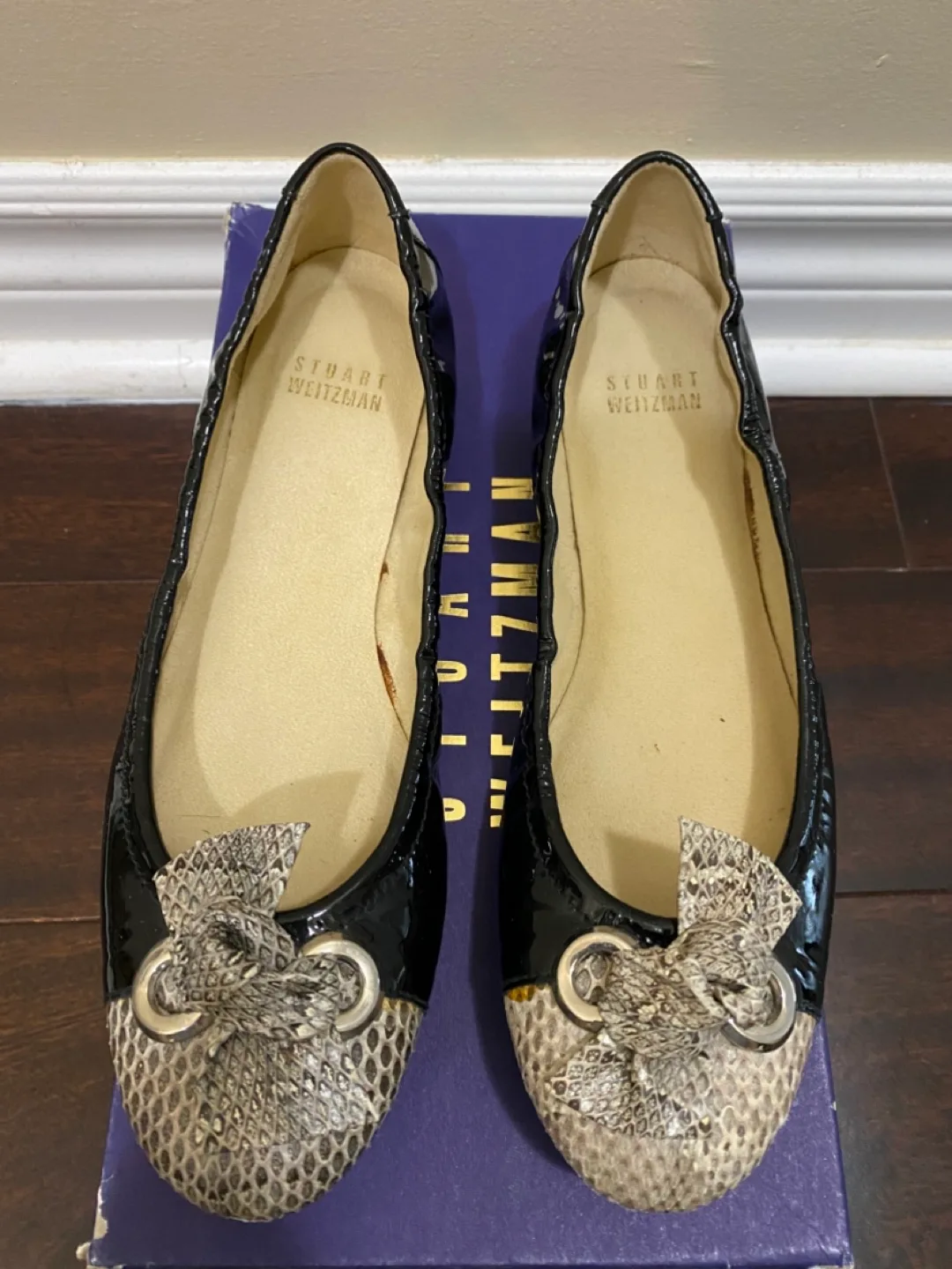 Stuart Weitzman Black Flats thumbnail