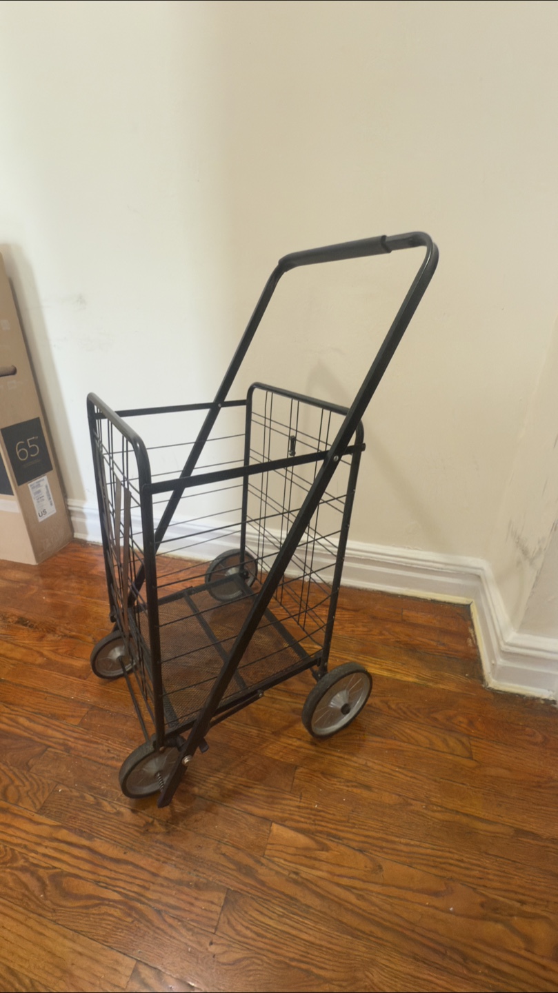 Metal Shopping Cart - photo 2