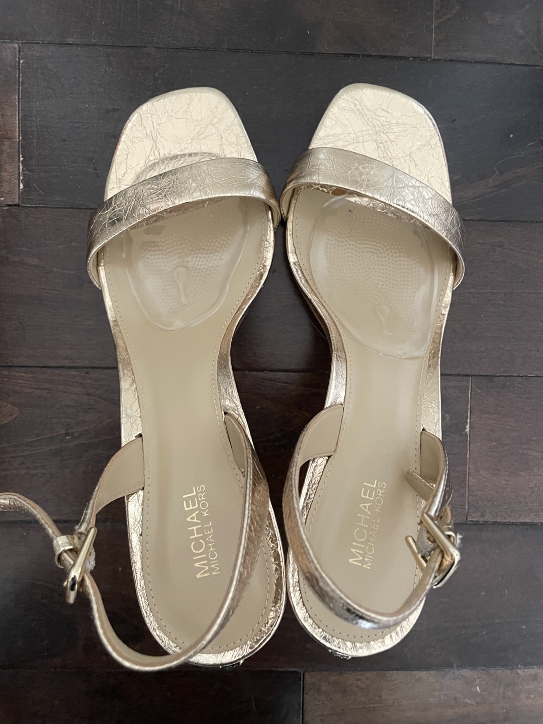 Michael Kors Gold Sandals - photo 2