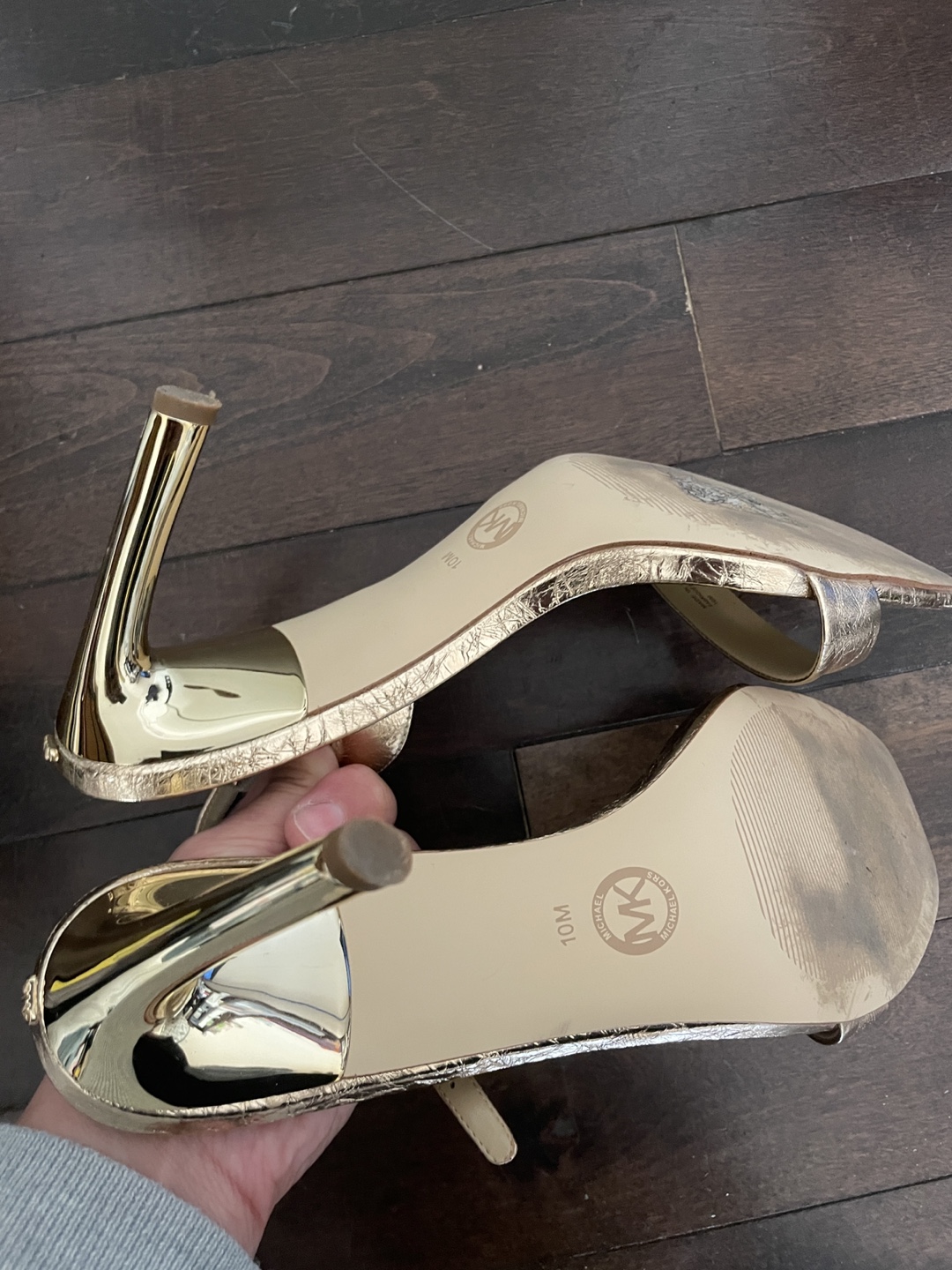 Michael Kors Gold Sandals - photo 5
