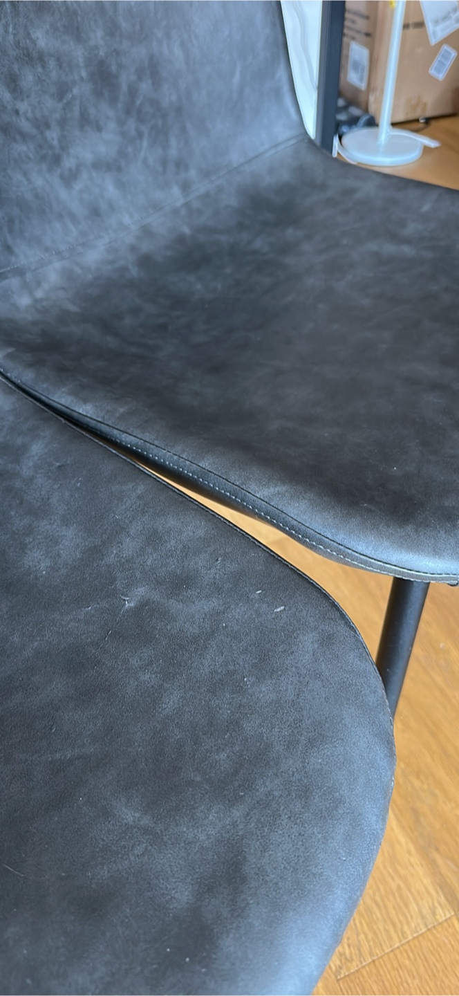 2 Grey Dining Chairs - photo 2