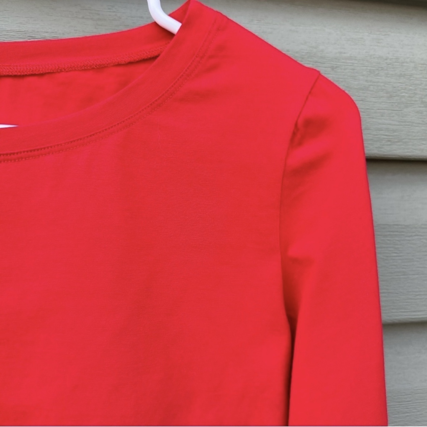 Artivaly Cropped Long Sleeved Crewneck T Shirt Womens Size M - photo 3