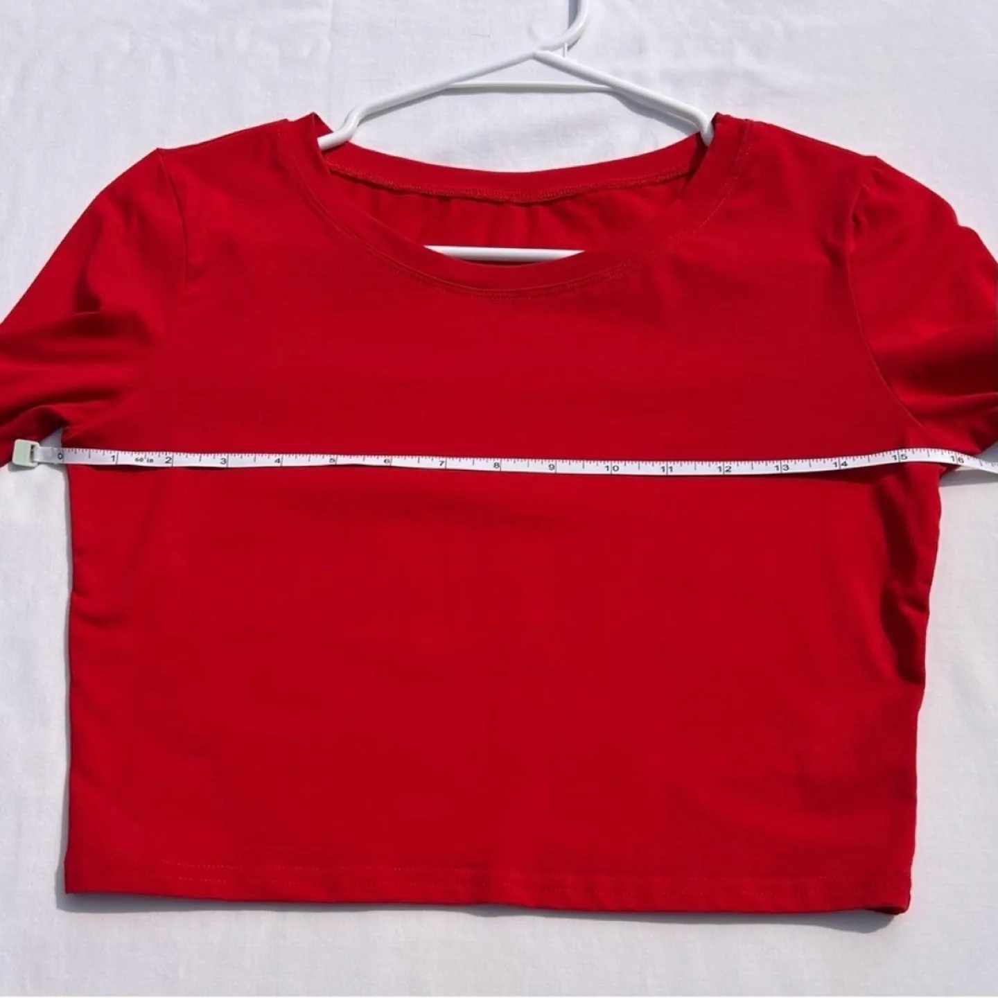 Artivaly Cropped Long Sleeved Crewneck T Shirt Womens Size M image indicator(7)