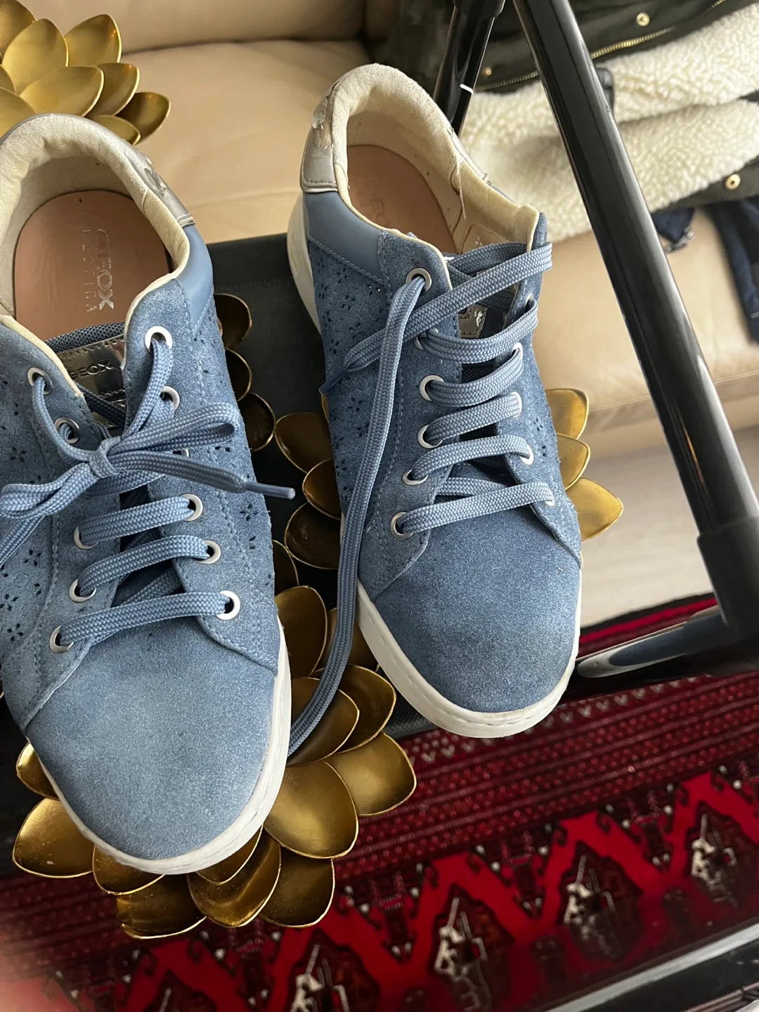Geox Respira Sneakers - Blue thumbnail