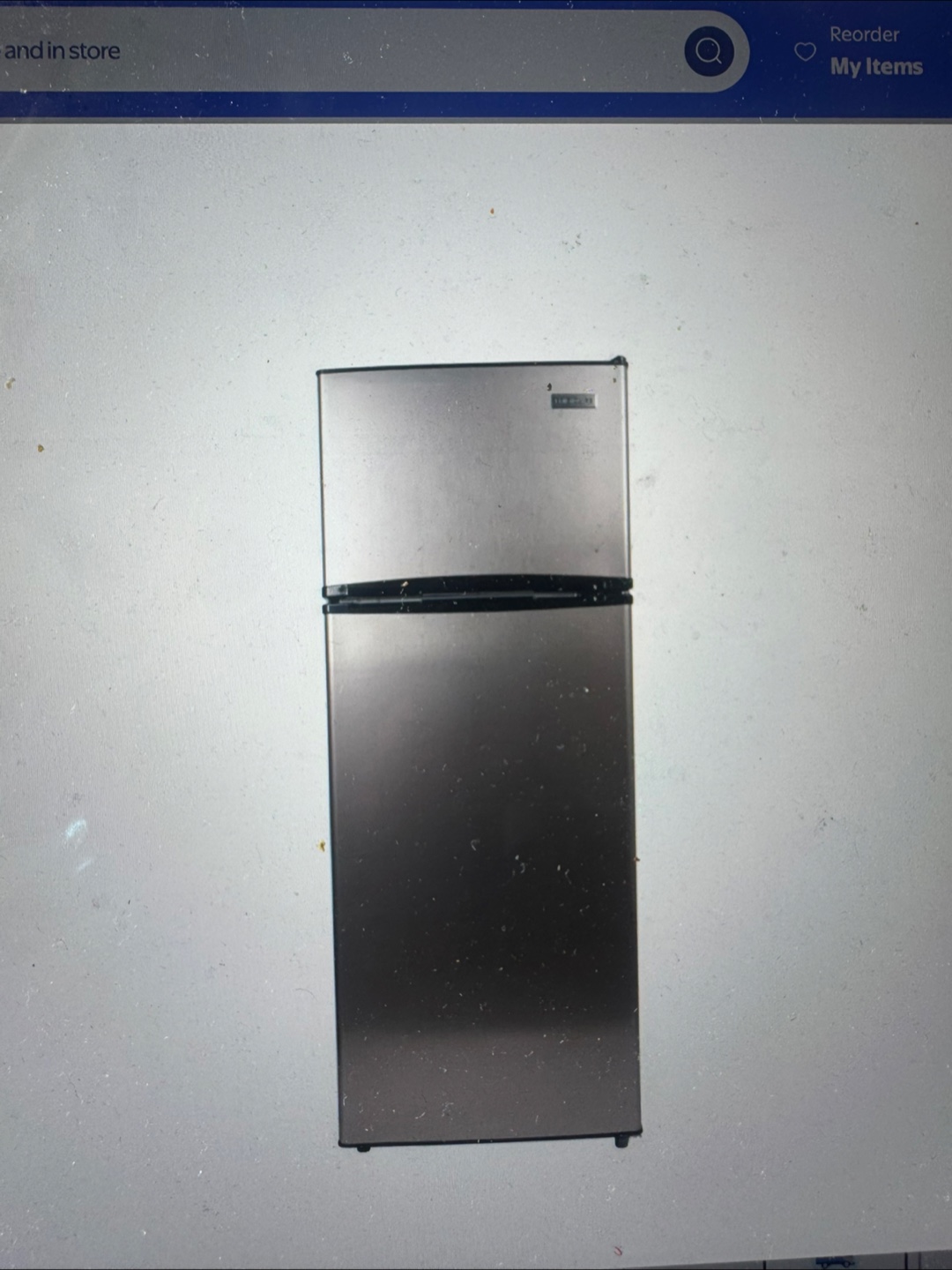 Refrigerator, Top Freezer