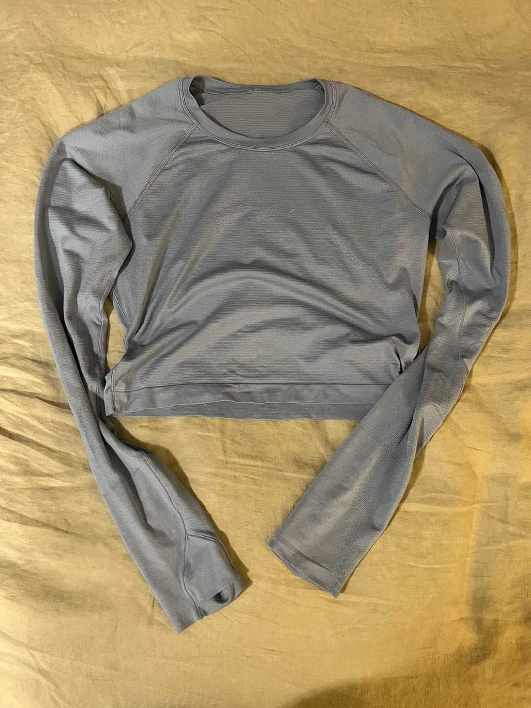 Lululemon Swiftly Tech Cropped Long-Sleeve Shirt 2.0 - size 8 image indicator(5)