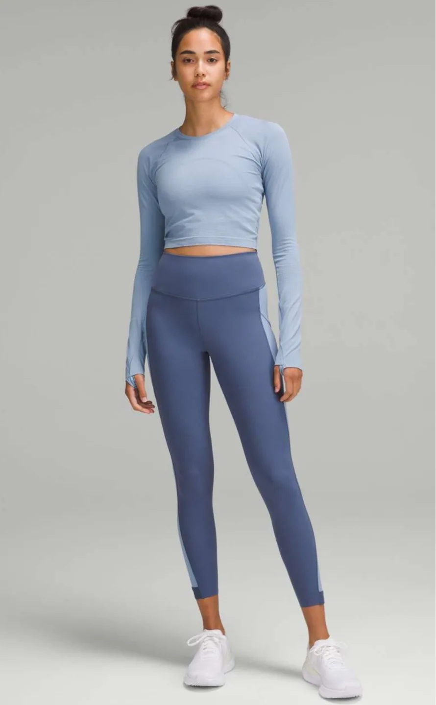 Lululemon Swiftly Tech Cropped Long-Sleeve Shirt 2.0 - size 8 image indicator(2)