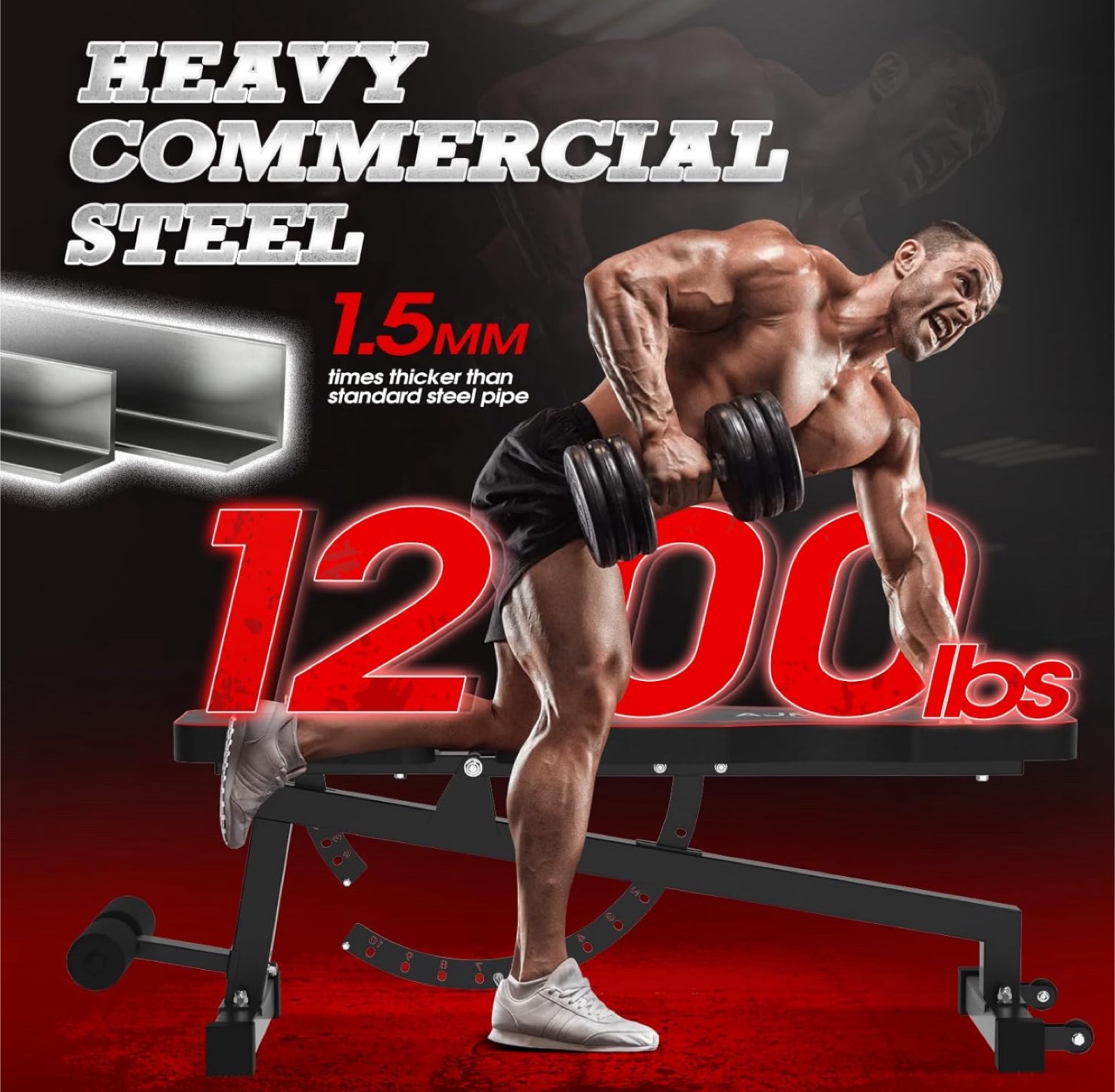 AJMORI Weight Bench - photo 4