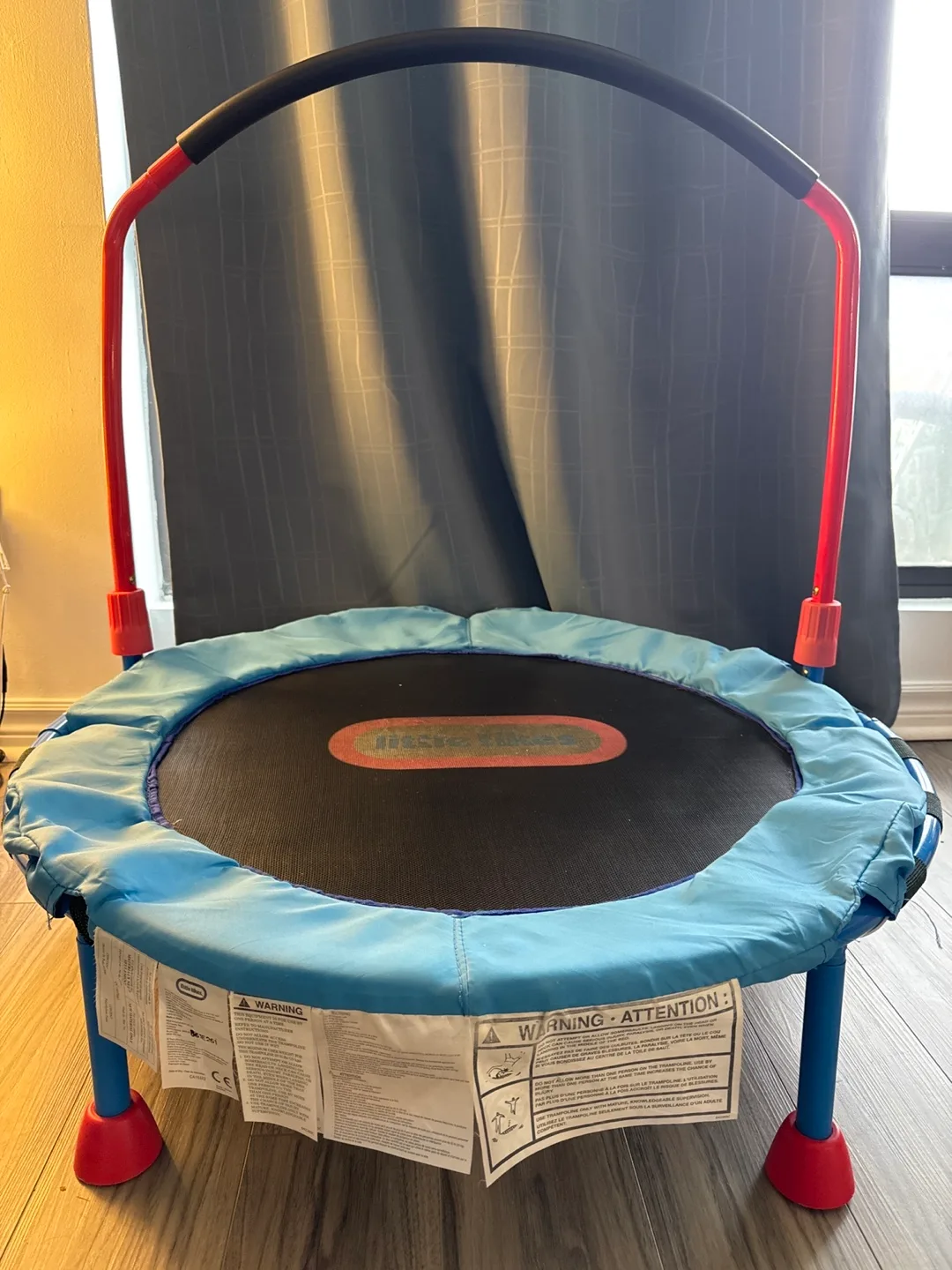 Kids' Trampoline with Handle. Foldable thumbnail