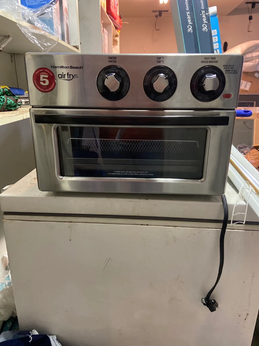 Hamilton Beach Air Fry Oven image indicator(2)