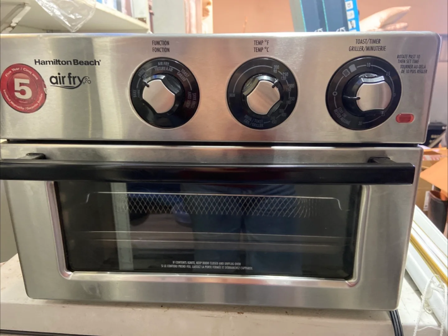 Hamilton Beach Air Fry Oven thumbnail