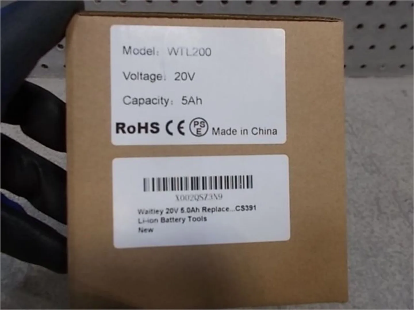 Waitley 20V 5.0Ah Lithium-Ion Battery image indicator(2)