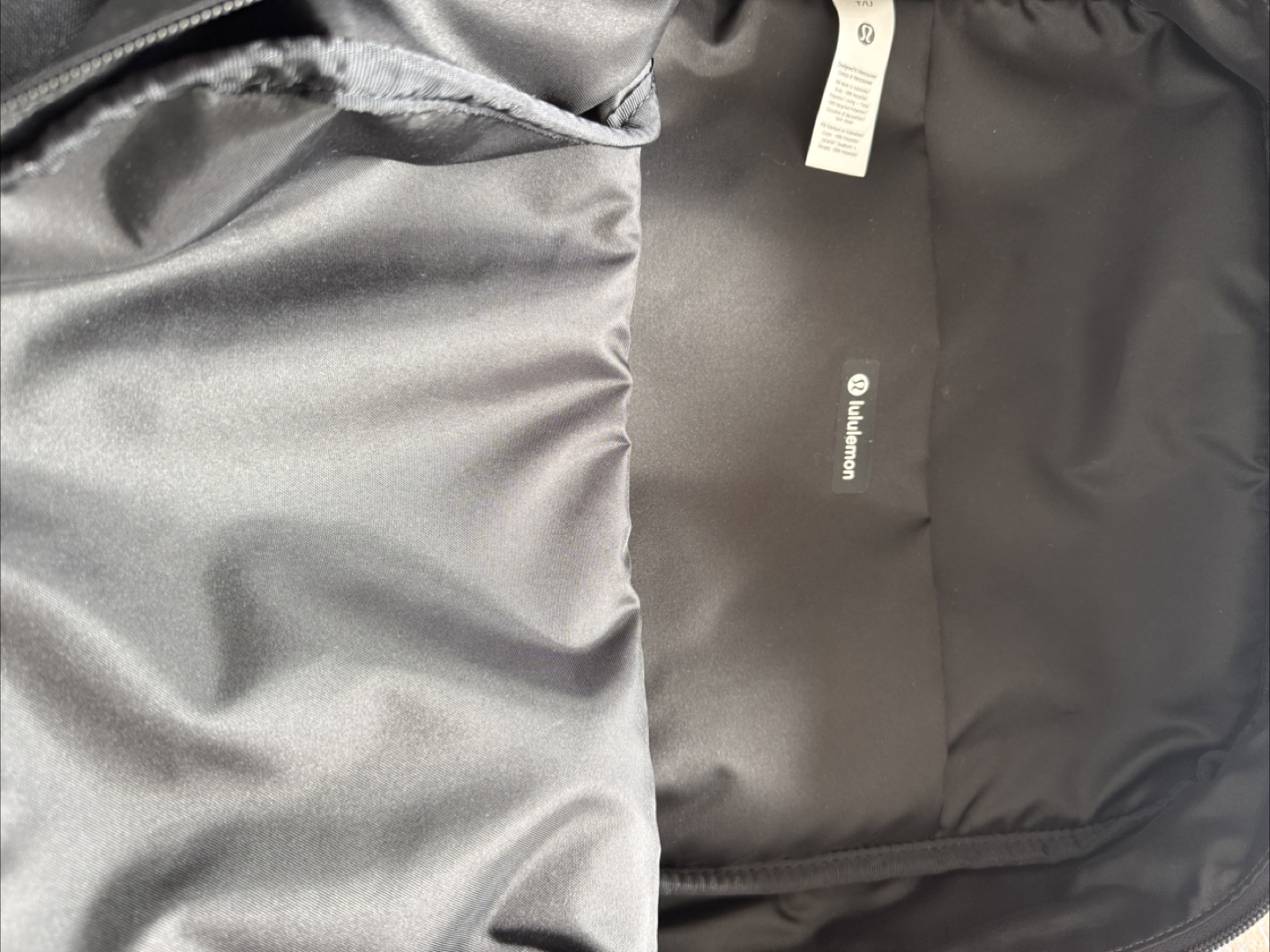 Lululemon Black Backpack