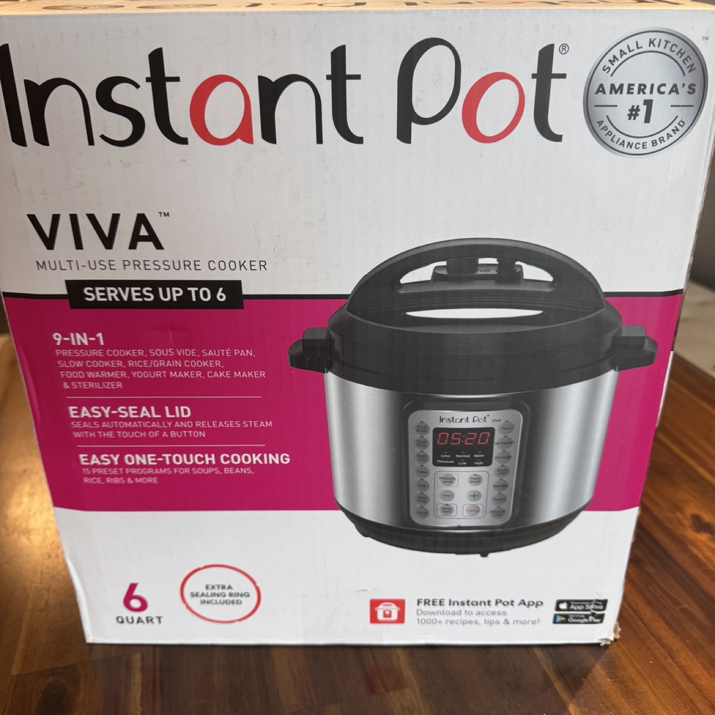 Instant Pot Viva Multi-Use Pressure Cooker
