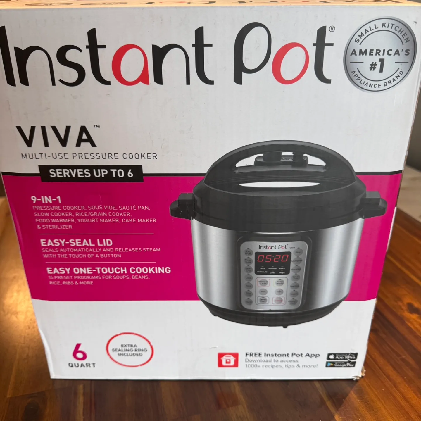Instant Pot Viva Multi-Use Pressure Cooker thumbnail