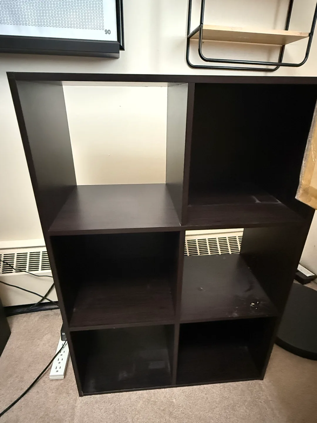 Dark Brown Cube Storage Unit thumbnail