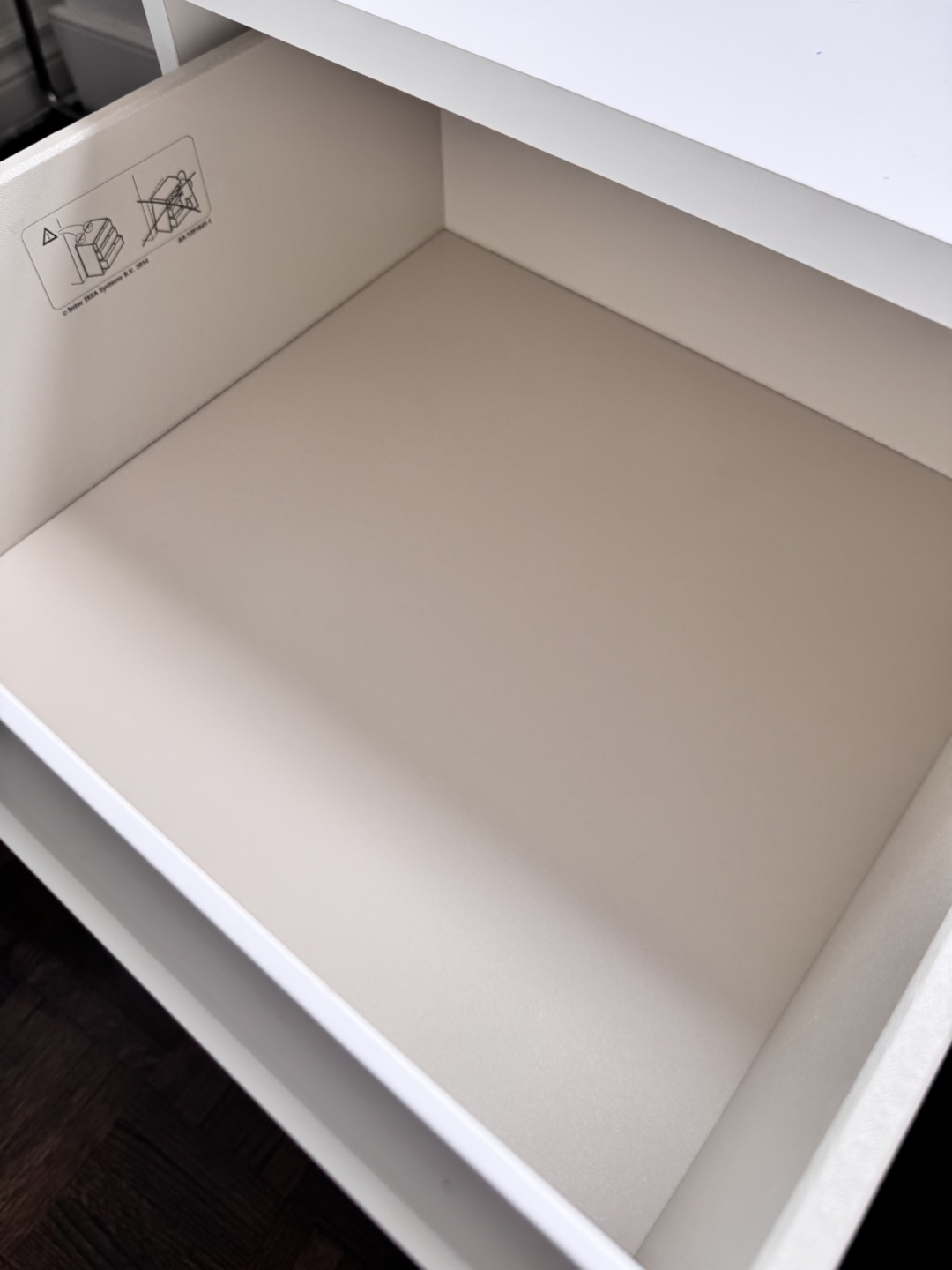 White two Drawer Nightstand - photo 3