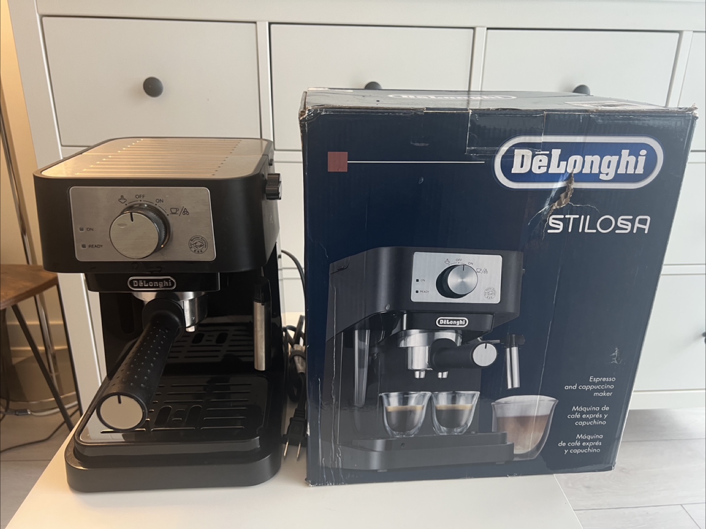 DeLonghi Stilosa Espresso and Cappuccino Maker