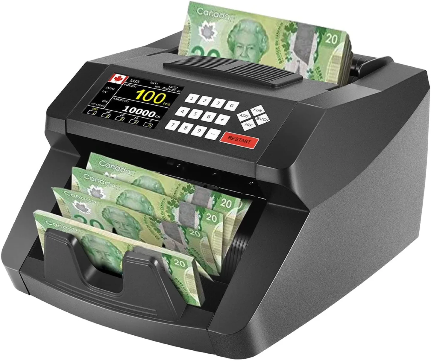 New Money Counter Machine with UV/MG/IR/MT thumbnail