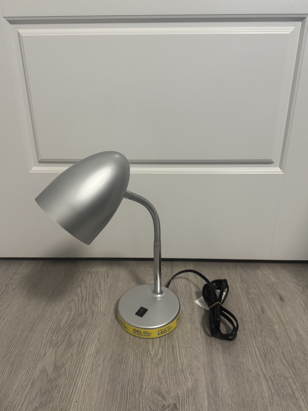 Silver Desk Lamp