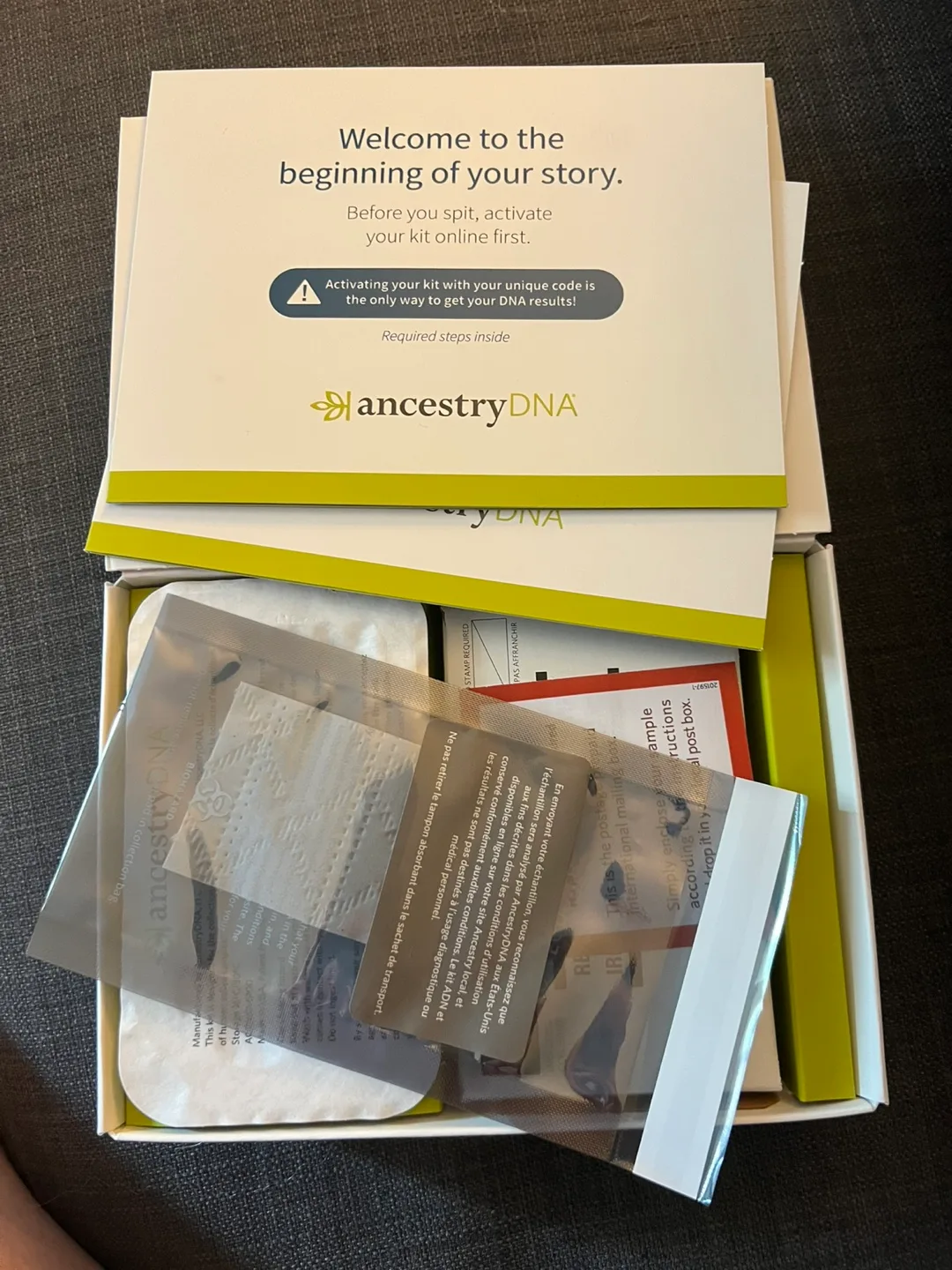 Ancestry DNA kit thumbnail
