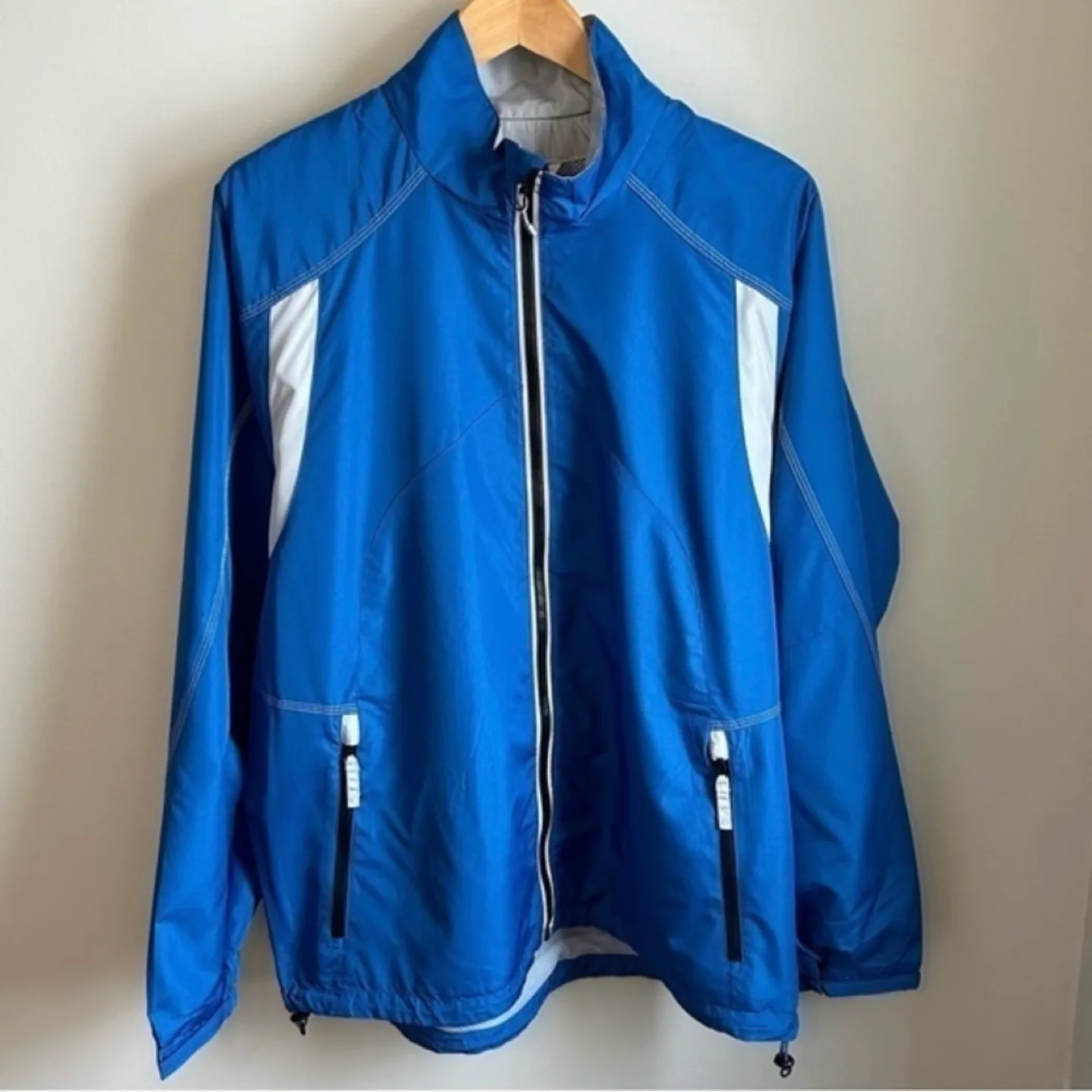 North End Lightweight Color Block Windbreaker Mens Size L thumbnail