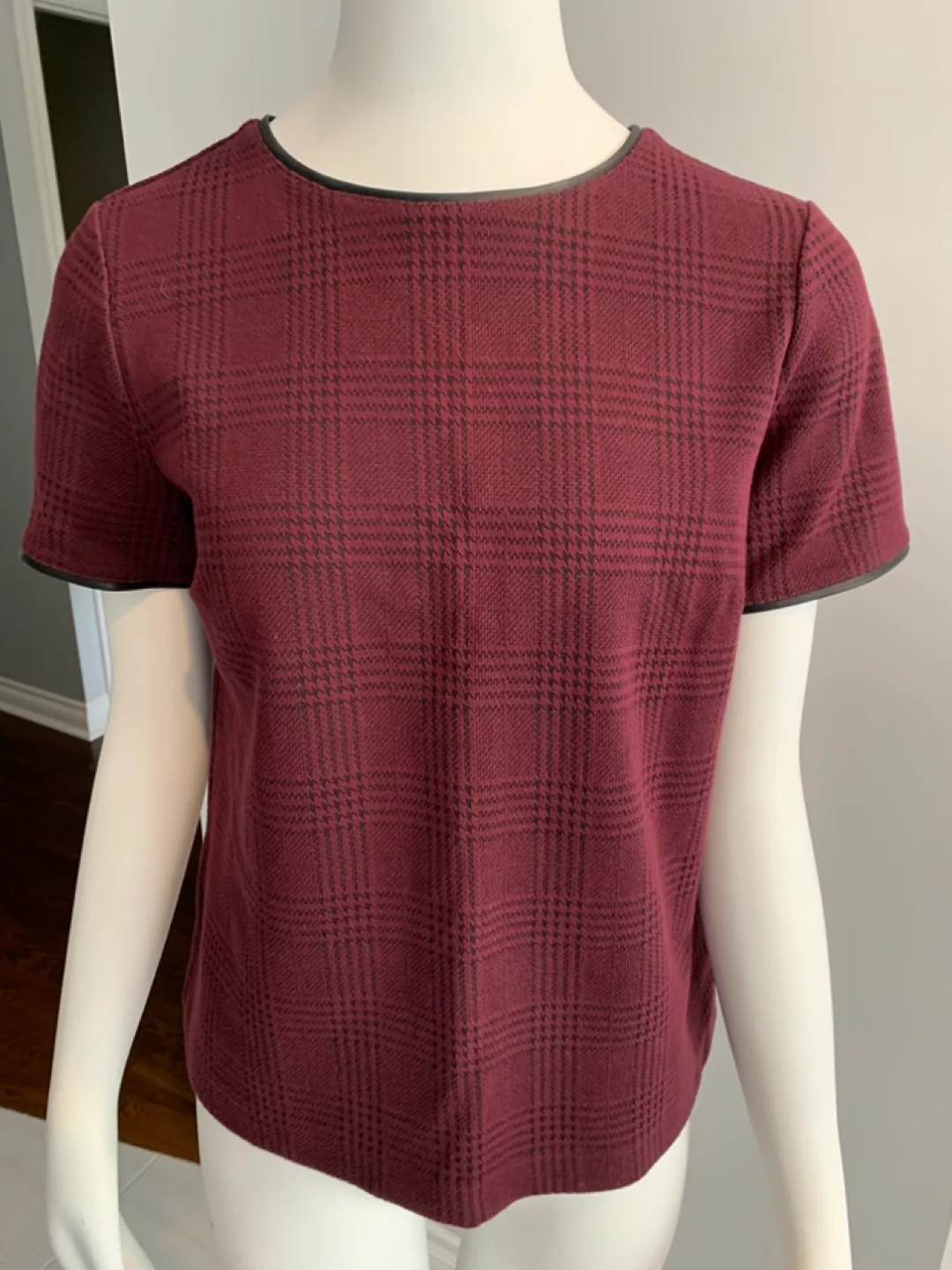 Ann Taylor Petite Plaid Top thumbnail