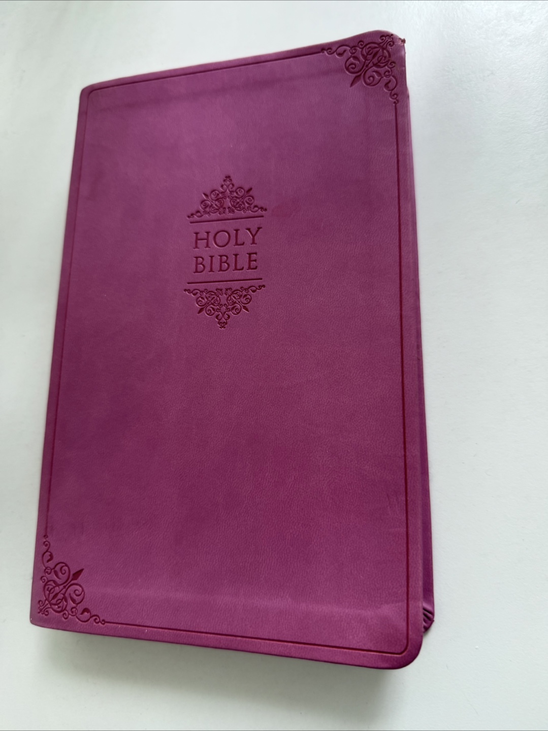 Purple Holy Bible