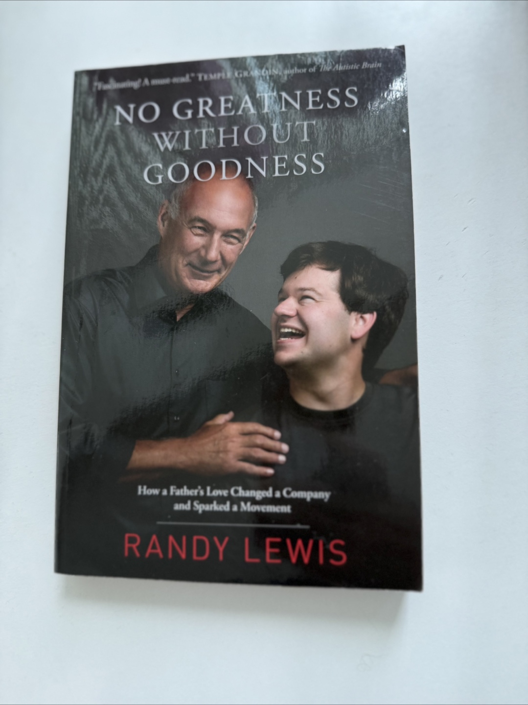 No Greatness Without Goodness Book