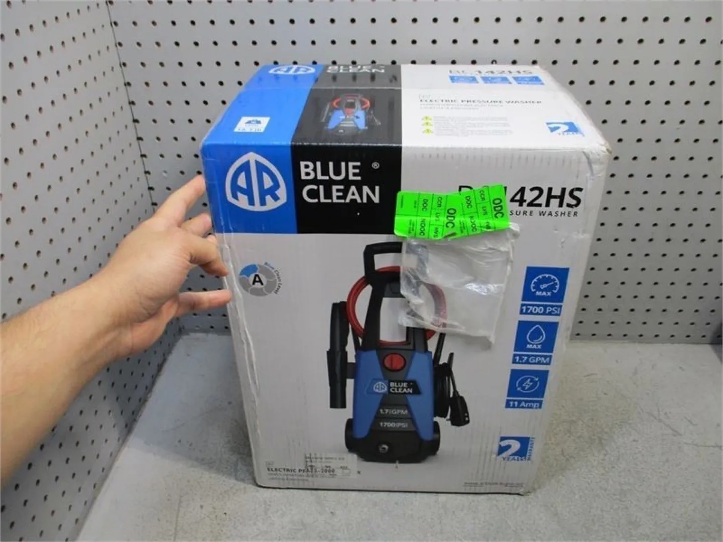 AR Blue Clean Electric Pressure Washer, 1700 PSI image indicator(3)