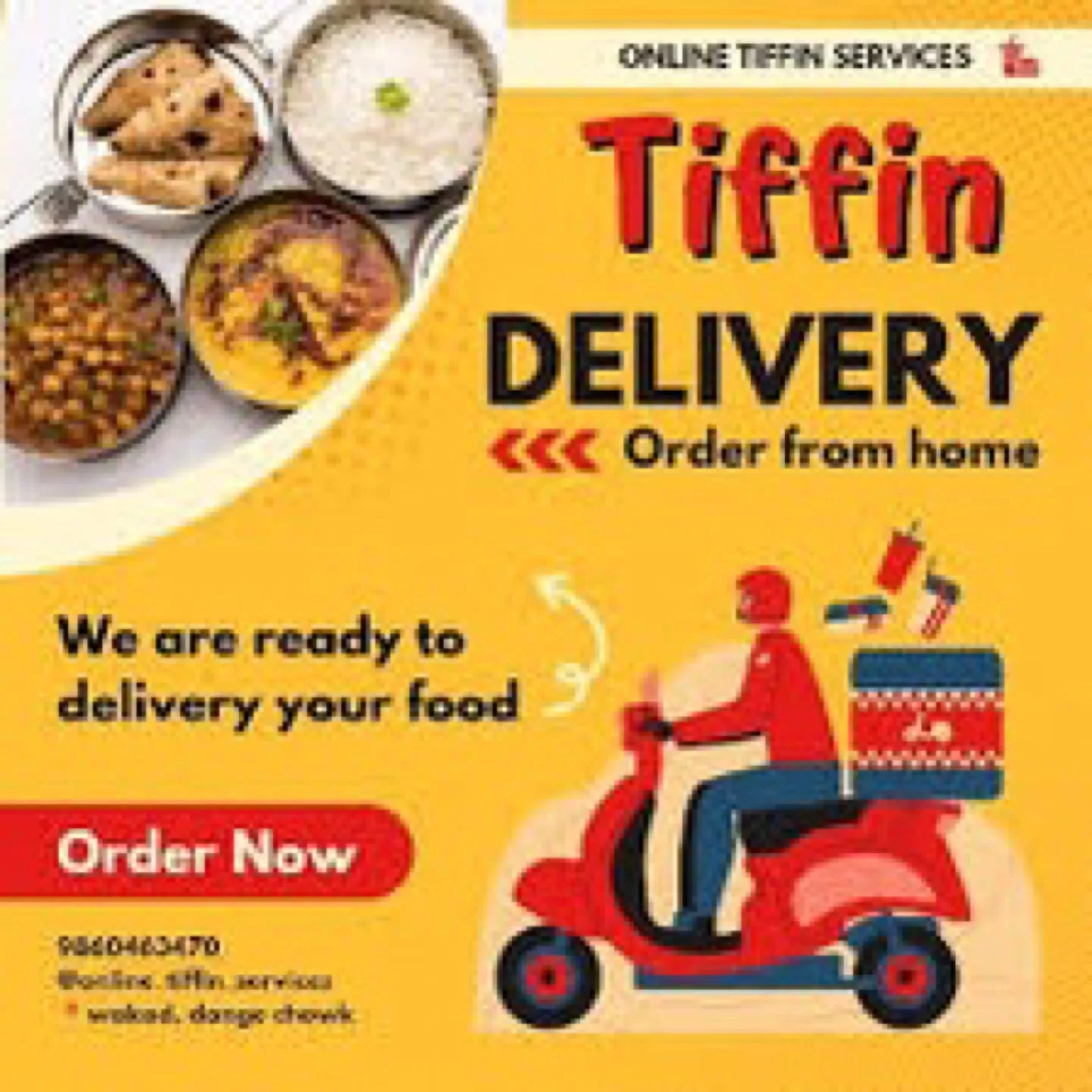 Tiffin Delivery Advertisement thumbnail