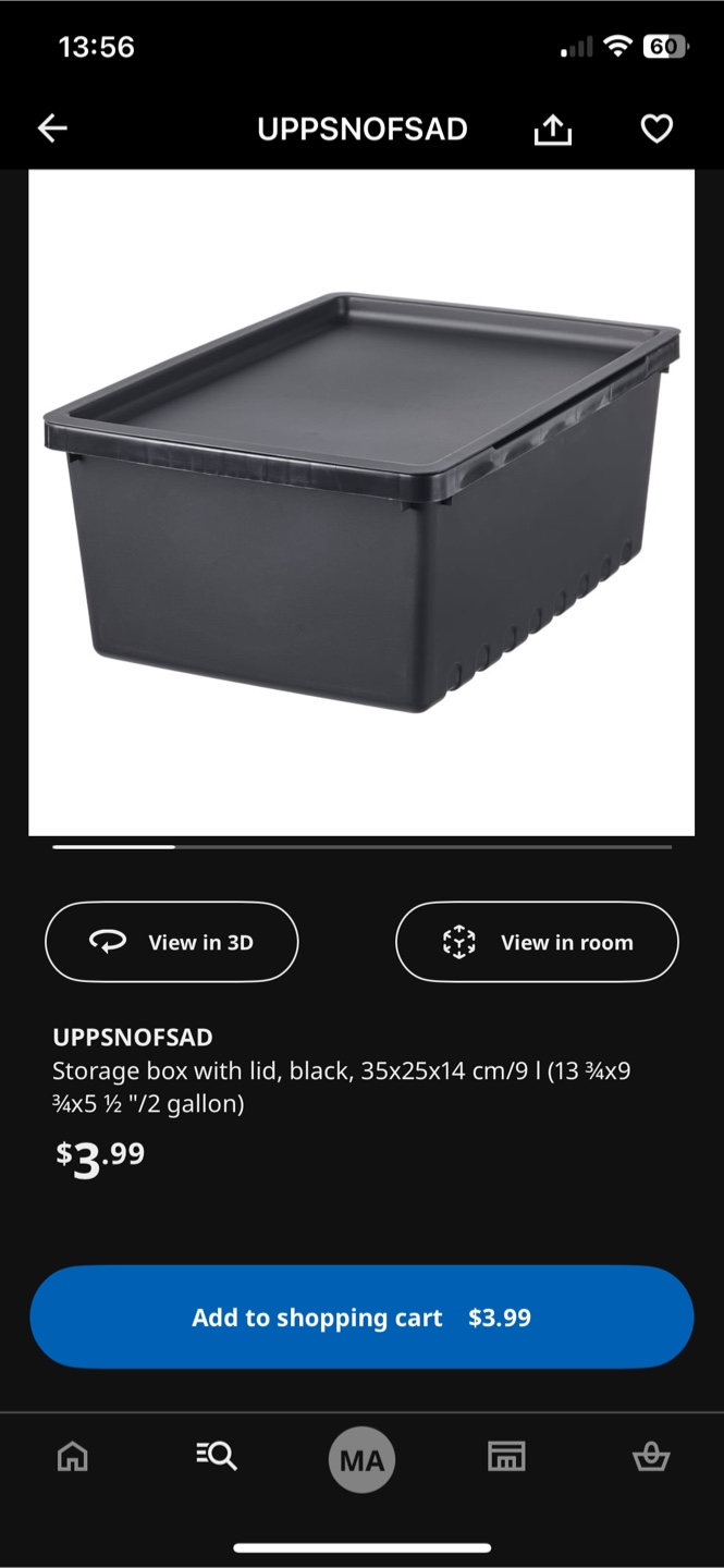 IKEA Storage Box With Lid - photo 3