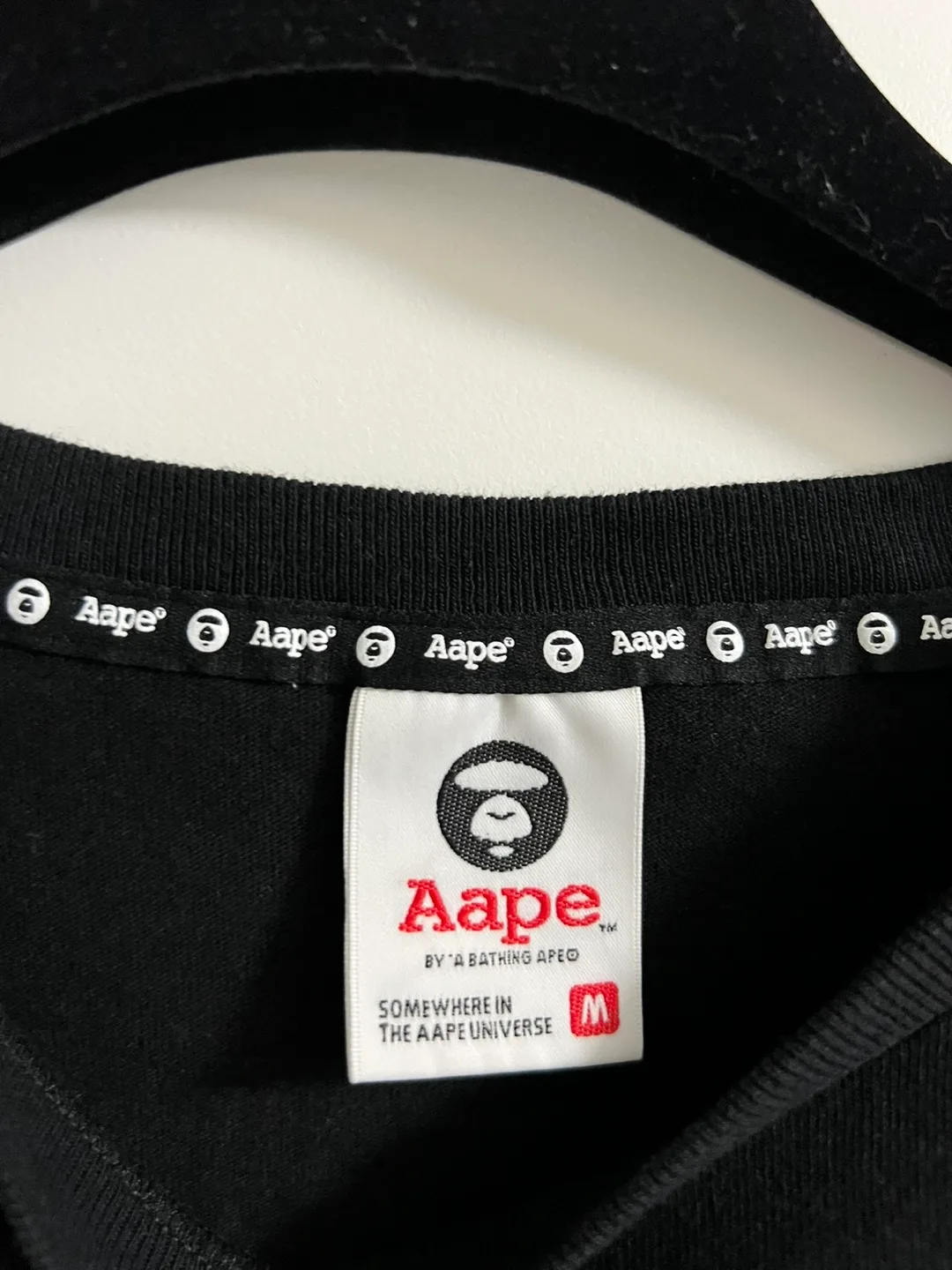AAPE Camo Skull Graphic Tee Men Size M image indicator(2)