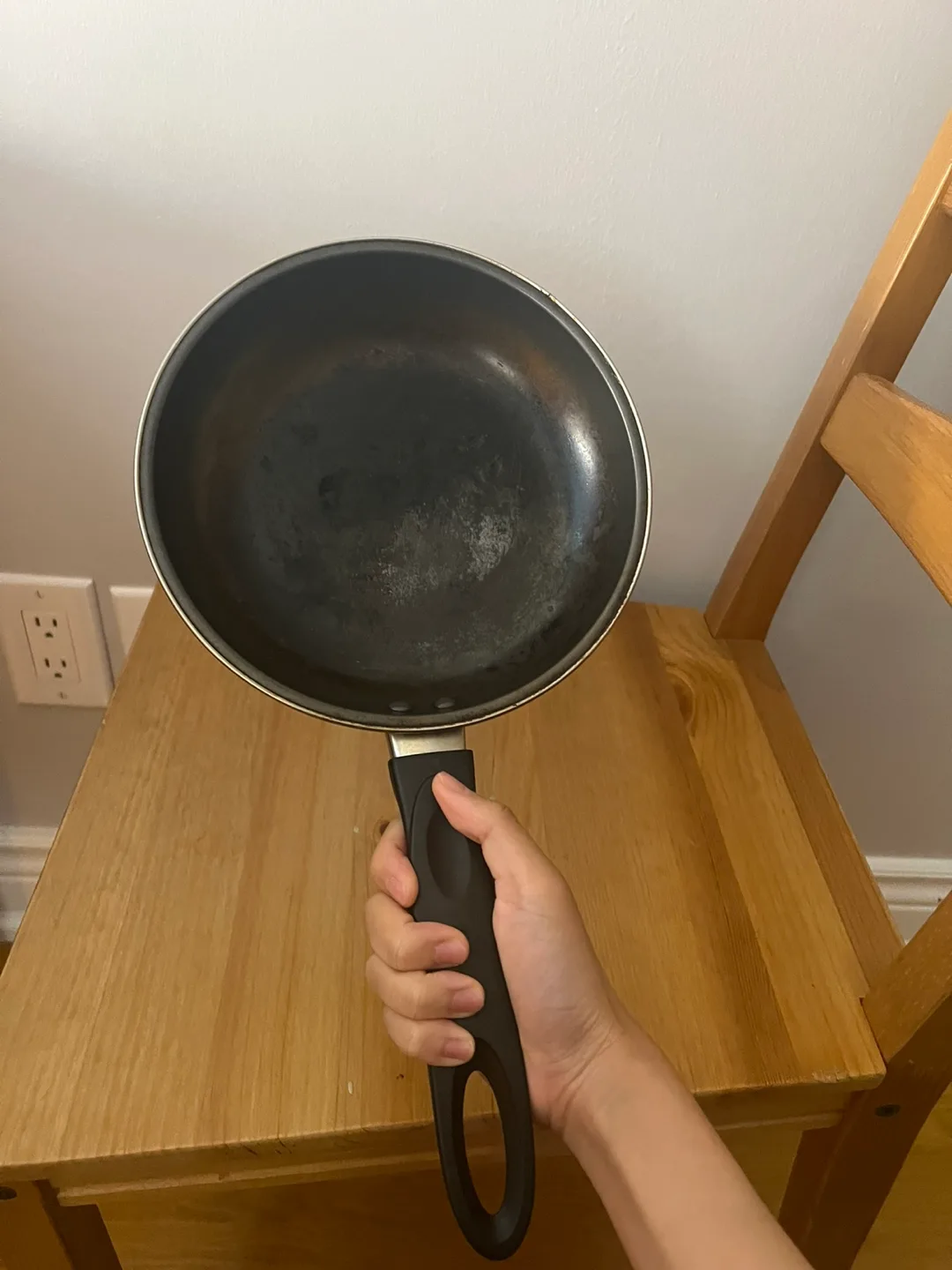 Non-stick frying pan image indicator(2)