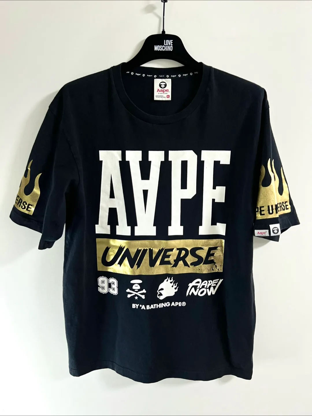 AAPE Universe Graphic Tee Men Size L thumbnail