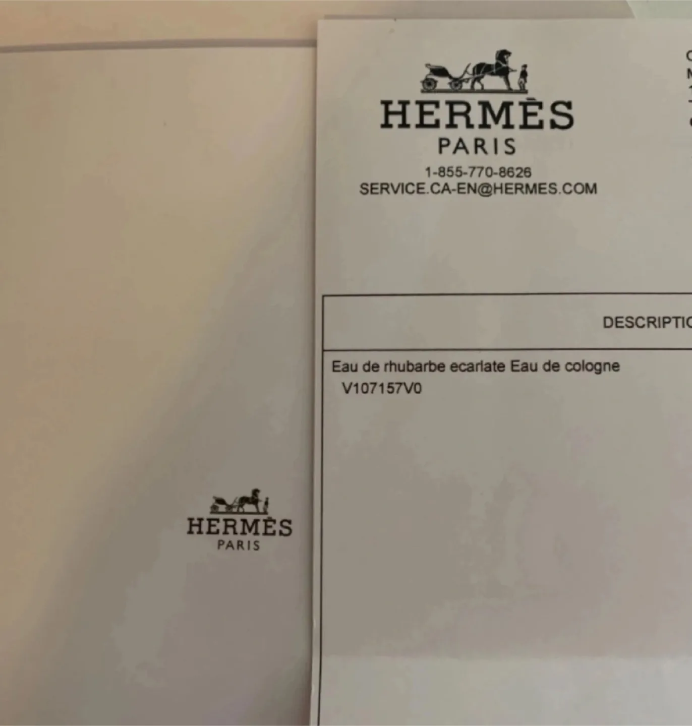 Hermes Eau de Rhubarbe Ecarlate Cologne image indicator(6)