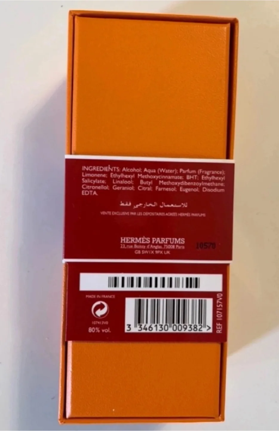 Hermes Eau de Rhubarbe Ecarlate Cologne image indicator(5)