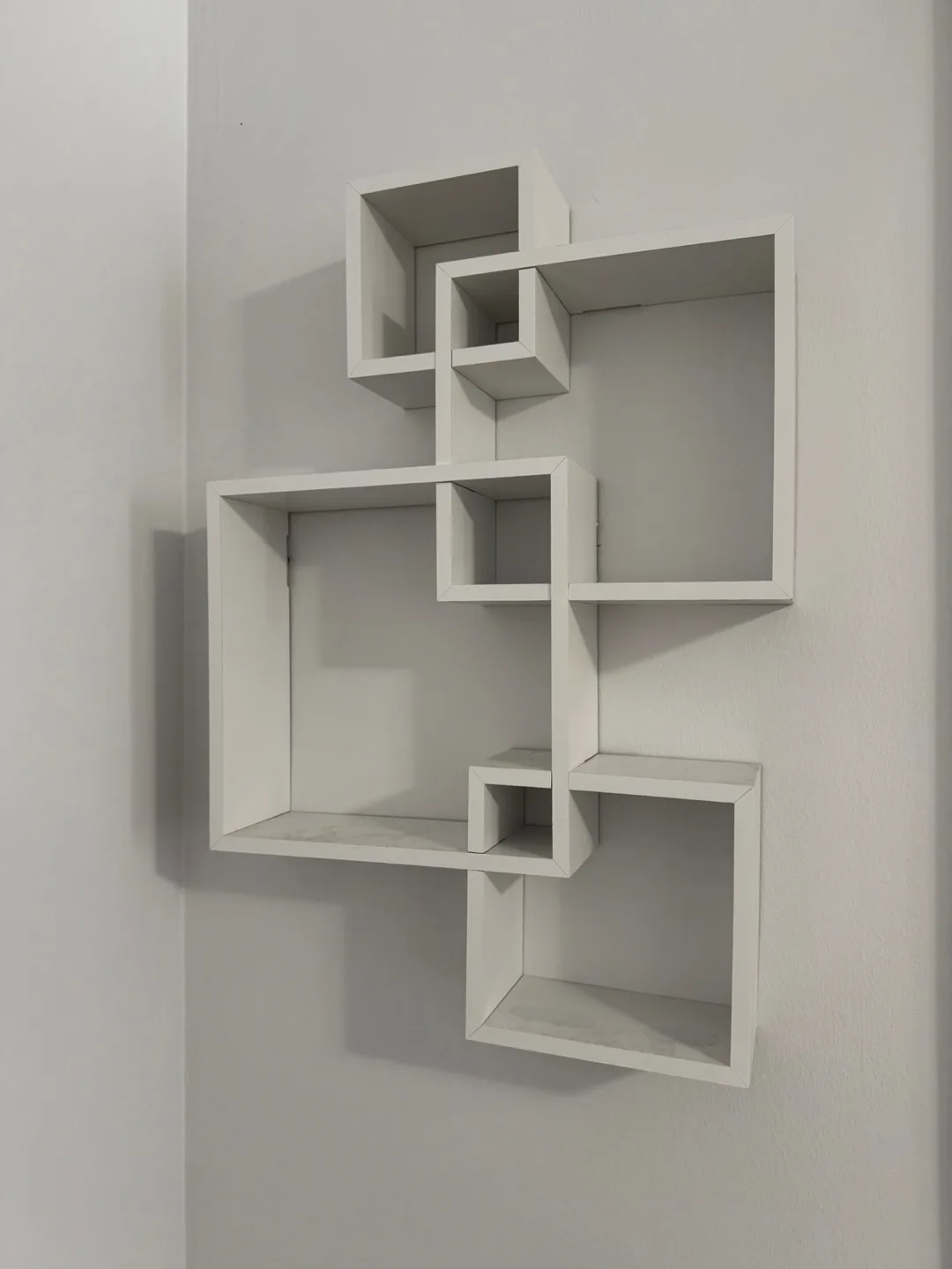 Unique White Wall Shelf thumbnail