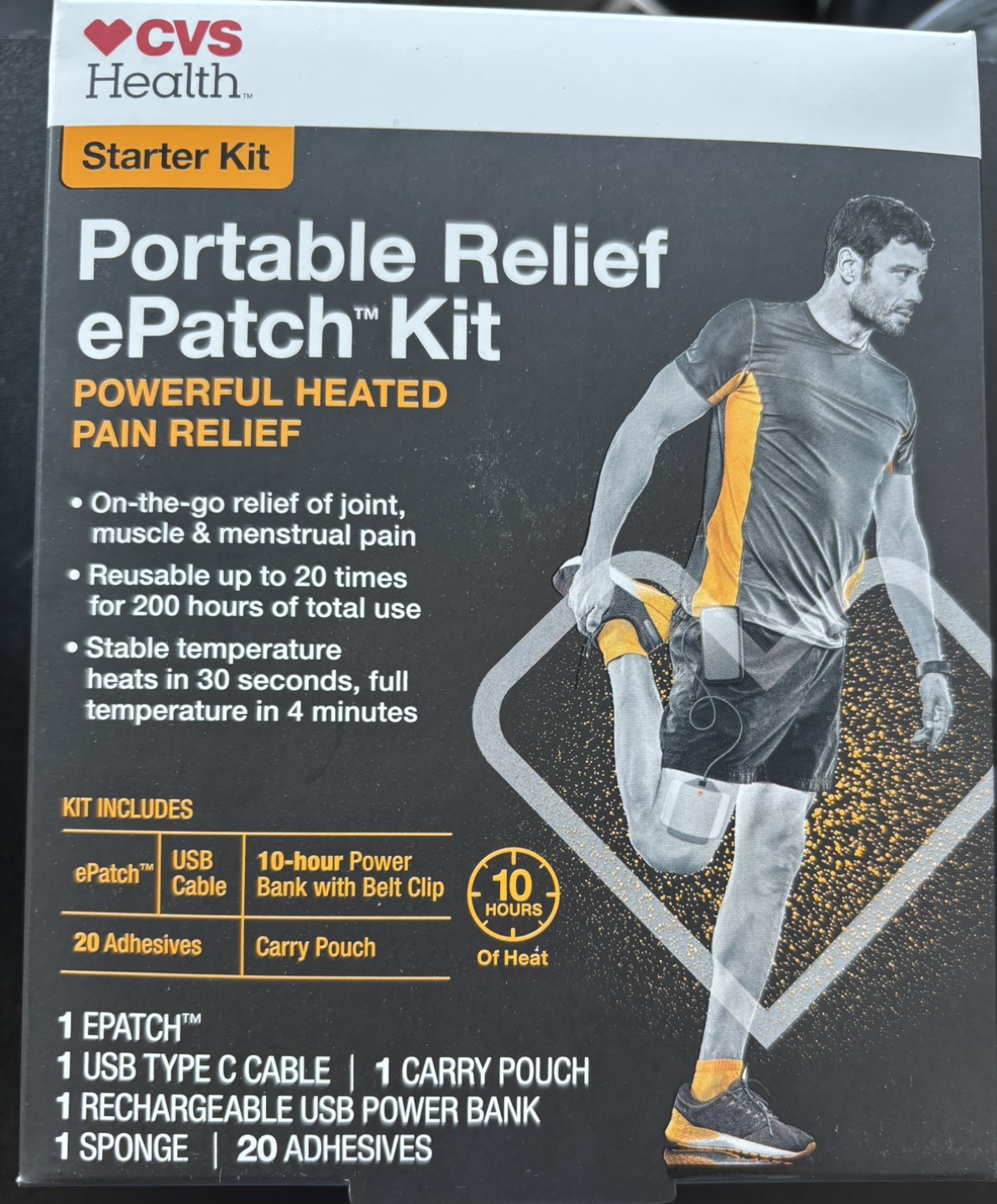 CVS Health Portable Relief ePatch Kit