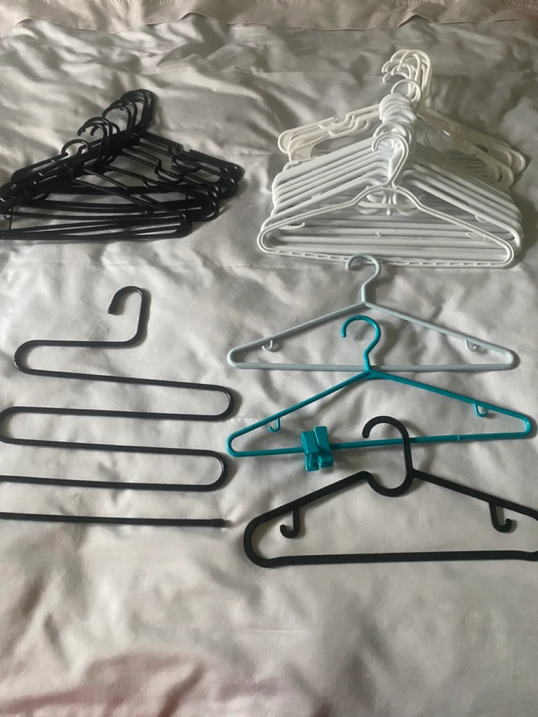 Assorted Adult Clothes Hangers thumbnail
