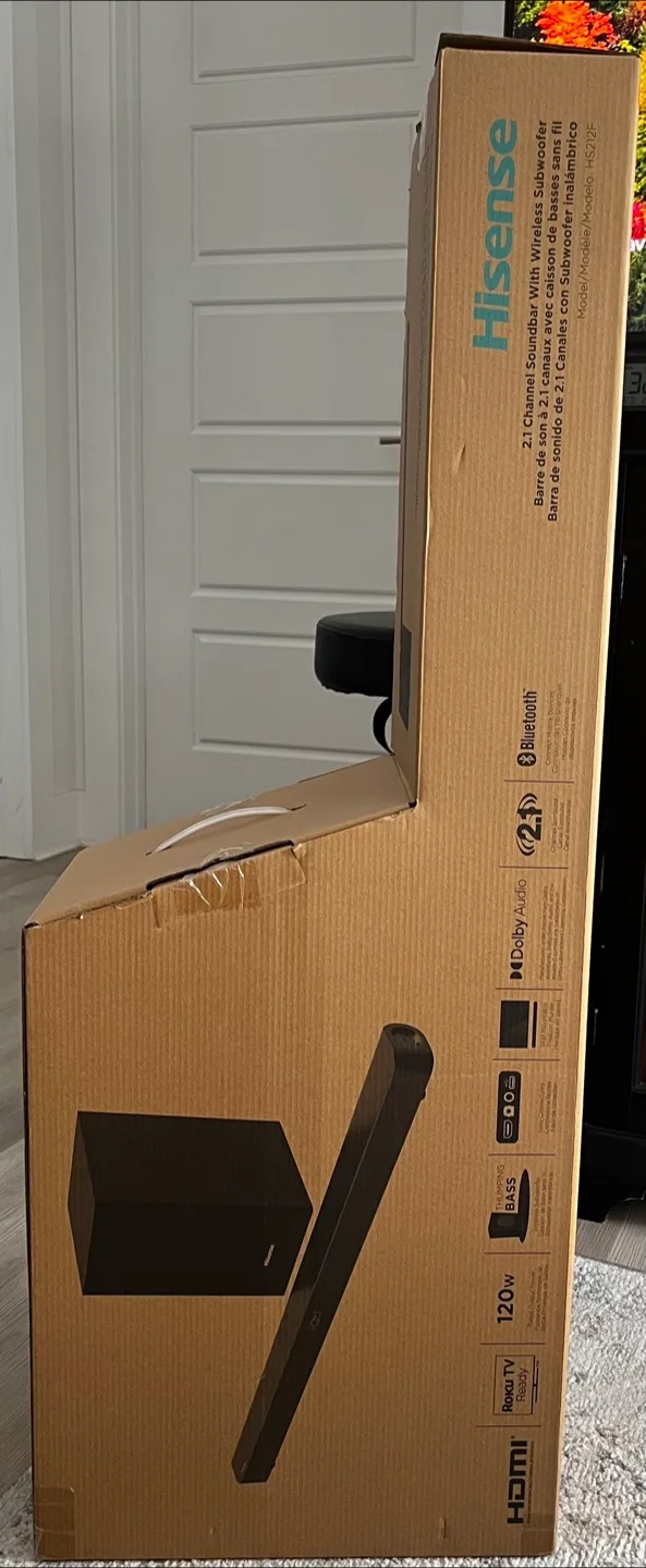 Hisense 2.1 Channel Soundbar thumbnail